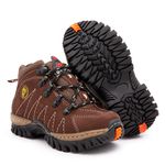 Bota Adventure 100% Couro Tênis Coturno