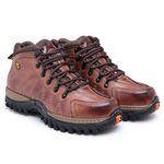 Coturno Adventure Em Couro Legítimo Bota Tênis 