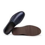 Mocassim Boston em Couro Floater Marinho