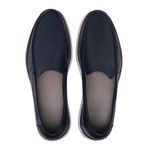 Mocassim Boston em Couro Floater Marinho