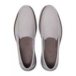 Mocassim Boston em Couro Floater Off White
