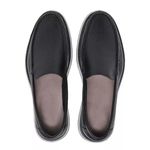 Mocassim Boston em Couro Floater Preto