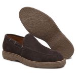Sapato Masculino Sider ZOOE Camurça Café