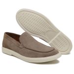 Sapato Masculino Sider NARAH Camurça Taupe 