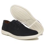 Sapato Masculino Sider Derby Rahvan Camurça Preto