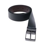Cinto Social Masculino Dupla Face Turunelli - Preto e Café