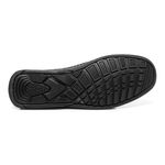 Sapatilha Masculina em Couro Preto