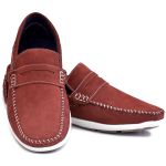 Drive Mocassim Nobuck Bordo 5001
