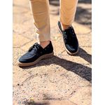 Modelo Sider Matteo Casual Masculino Em Camurça Preto