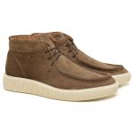Bota ABRUZZO CANADIAN Em Couro Camurça Taupe