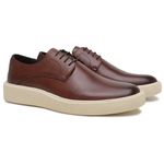 Sapato Masculino Derby Konna Whisky