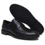 Sapato Casual Noruega Tratorado Preto