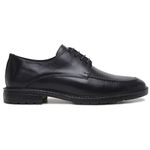 Sapato Casual Noruega Tratorado Preto