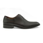 Sapato Social Wholecut Vero Cuoio Preto