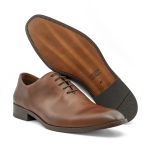 Kit Sapato Social Wholecut Vero Cuoio Whisky e Calçadeira