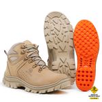 Bota Coturno Adventure Arizona Areia