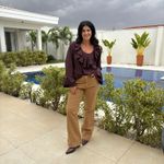 Calça Feminina Sarja Boot Cut - Caramelo
