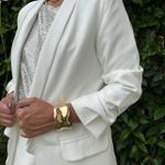 Blazer Feminino Manga Franzida - Off White