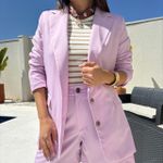 Blazer Feminino Span - Rosa Claro