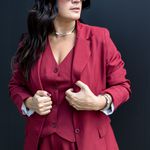 Blazer Feminino Span - Vinho