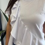 Blusa Feminina Babados - Branca