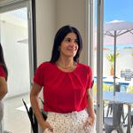 Blusa Feminina Crepe Mangas Prega - Vermelho