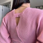 Blusa Feminina Tricô - Rosa Claro