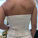 Blusa Feminina Tomara Que Caia Sarja - Natural