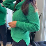 Blusão Feminino Tricô Gola - Verde