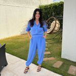 Calça Feminina Aladin - Azul
