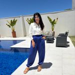 Calça Feminina Aladin - Marinho