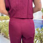 Calça Feminina Alfaiataria Grife - Vinho