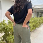 Calça Feminina Cargo Social - Verde Oliva