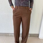Calça Feminina com Gancho - Marrom
