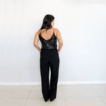 Calça Feminina Flat Ice com Cinto - Preto