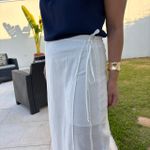 Calça Feminina Pareô Dual - Off White