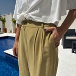 Calça Feminina Reta Marante - Verde Pistache 