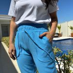 Calça Feminina Sarja Marante - Azul Bebê