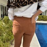 Calça Feminina Suede - Caramelo