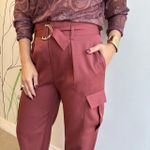 Calça Feminina Tamy - Bordô