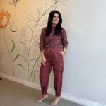 Calça Feminina Tamy - Bordô