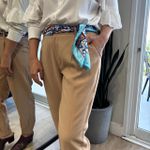 Calça Feminina Cenoura Flat Ice - Bege