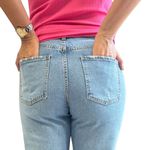 Calça Jeans Feminina Reta Barra Fio