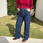 Calça Jeans Feminina Reta - Escura