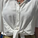 Camisa Feminina Cropped - Off White