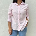Camisa Feminina Listrada - Rosa bebê