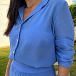 Camisa Feminina Verão - Azul