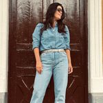 Camisa Jeans Feminina 