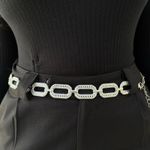 Cinto Feminino Corrente - Prata