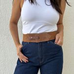 Cinto Feminino Elástico - Marrom